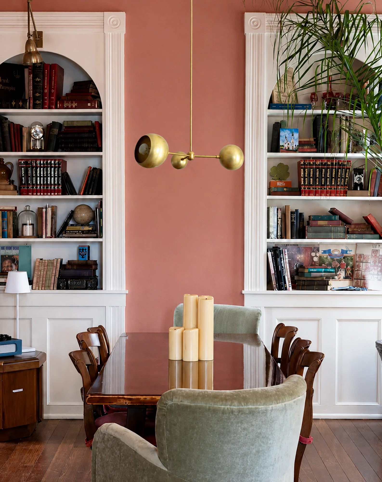 Brass Loa Bicycle Chandelier - Image 6