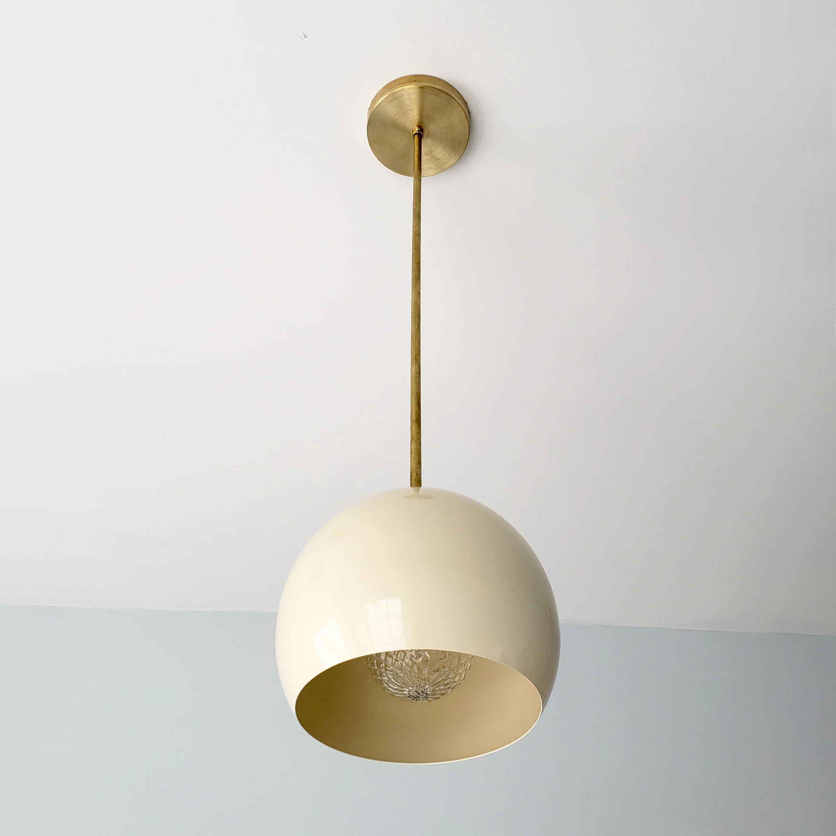Large Loa Pendant with Cream Shade - Image 2