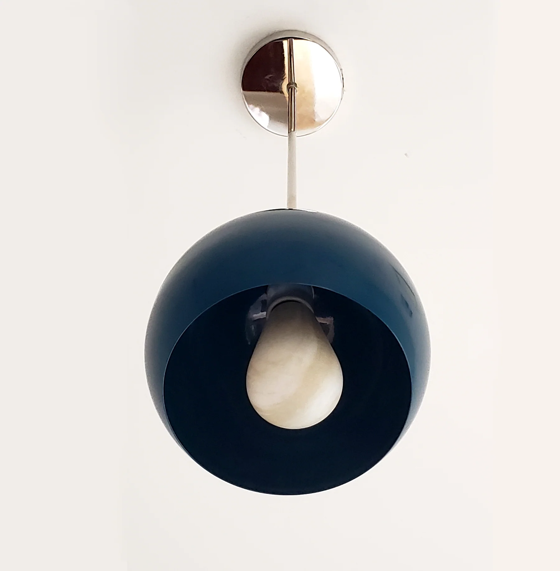 Large Loa Pendant with Lagoon Shade - Image 8