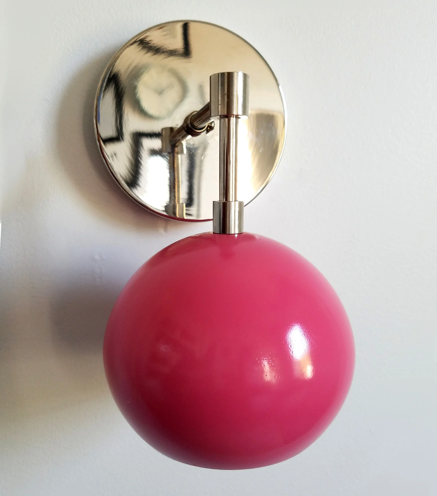 Loa Sconce with Doll Pink Shade - Image 5