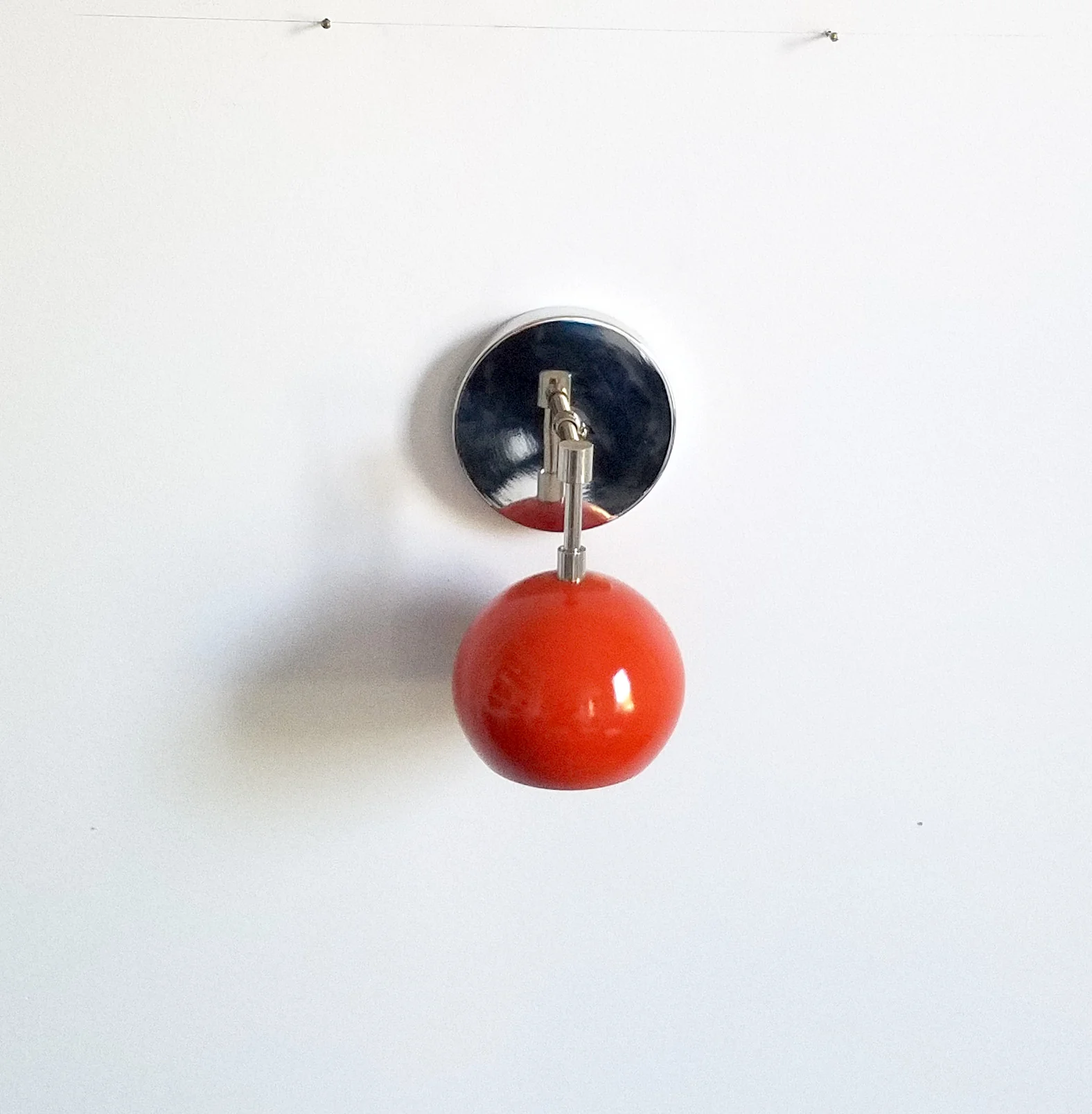 Loa Sconce with Flame Orange Shade - Image 10