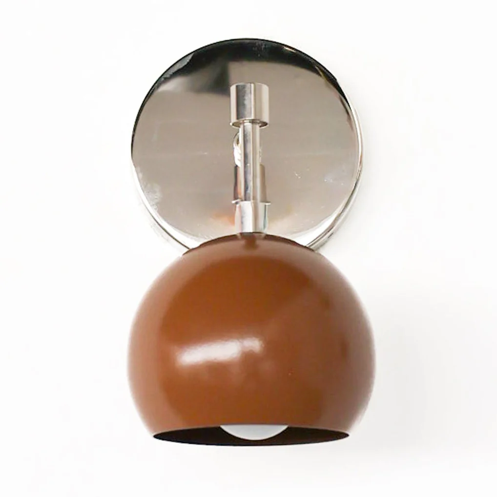 Loa Sconce with Fudge Shade - Image 2