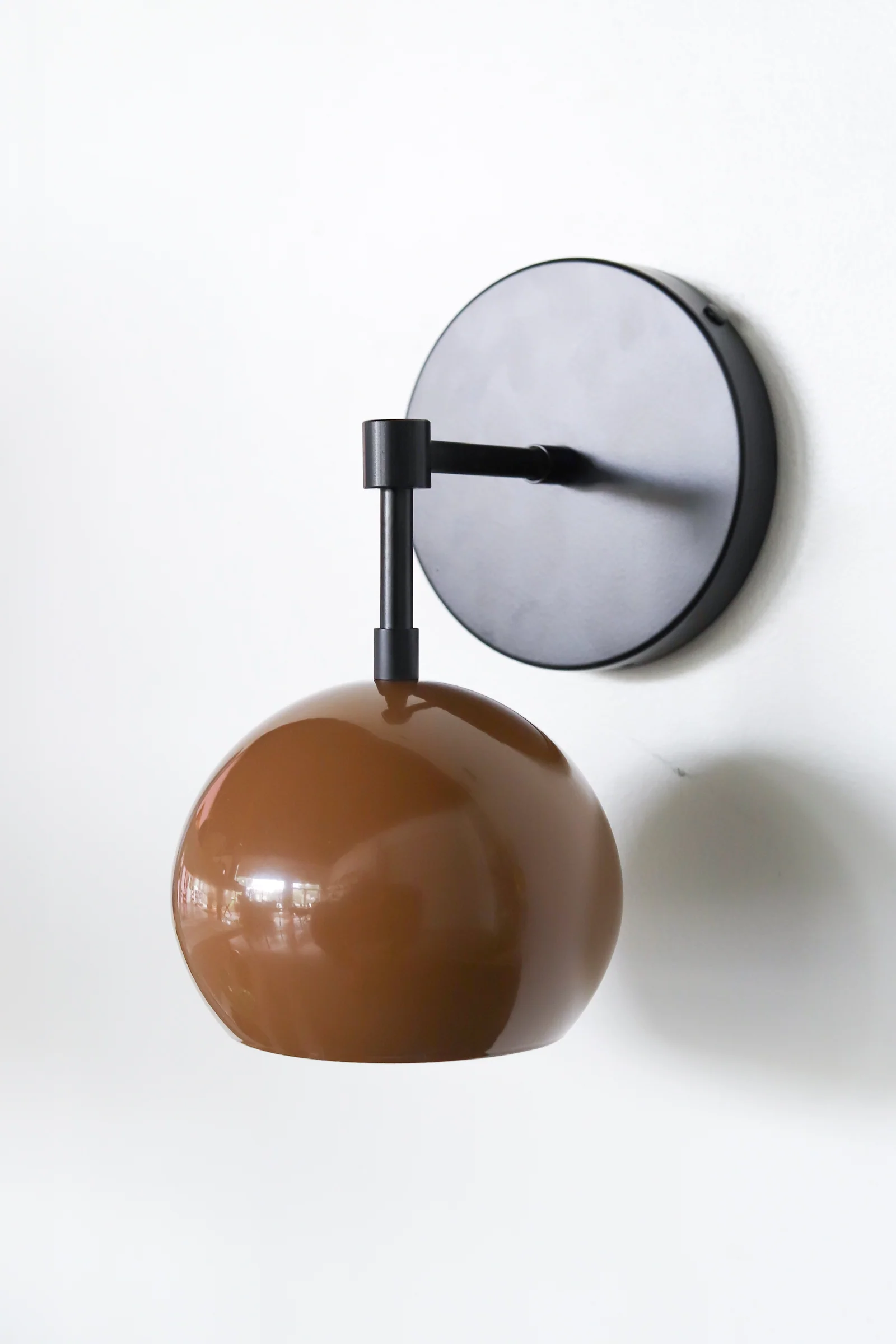 Loa Sconce with Fudge Shade - Image 8