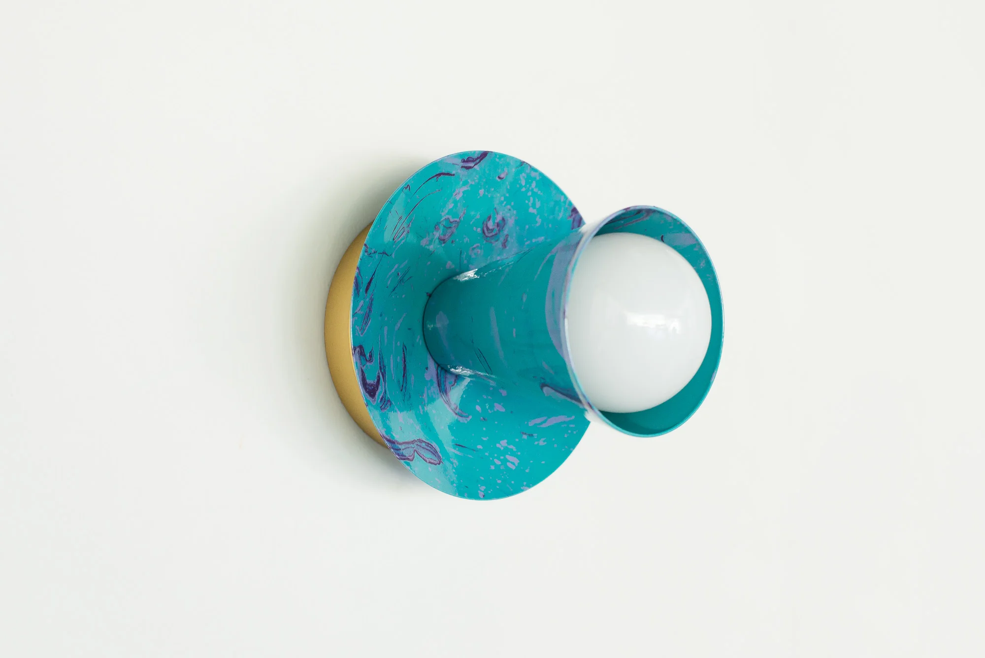 Marbled Sonny Sconce or Flushmount Ceiling Light - Image 8