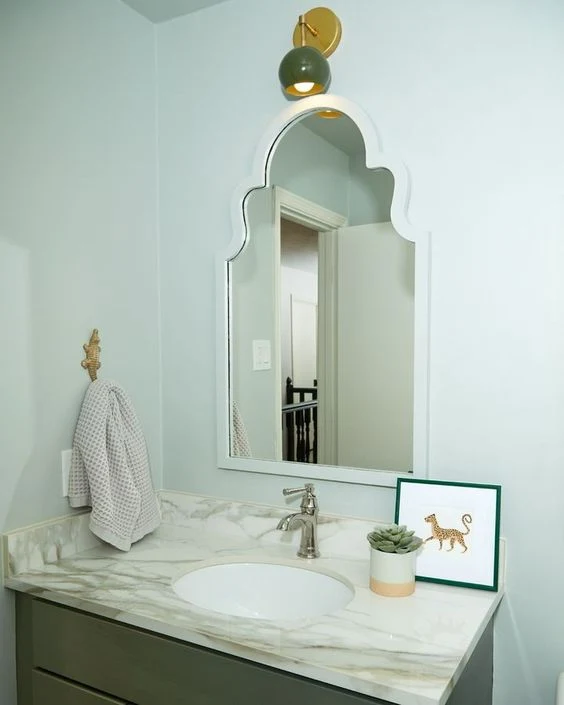 Quick Ship Loa Sconce with Olive Shade - Image 3
